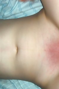 My man rod in her tight little twat